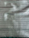 Banarasee Handwoven Semi Silk Saree Shibori Design With Lace-Green & White