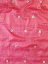 Kota Doria Gottapatti Work Salwar Kameez With Dupatta Set-Pink