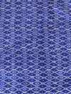 Handloom Mul Cotton Hand-Block Print Saree-Blue