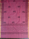 Kota Doria Block Printed Salwar Kameez Dupatta Set-Pink