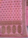 Banarasee Cotton Silk Ghichha Work Salwar Kameez Fabric With Dupatta-Pink