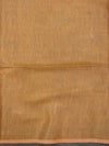 Banarasee Handloom Pure Linen By Tissue Metallic Shine Saree-Peach